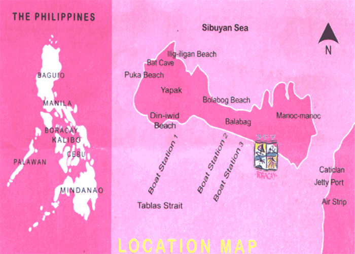 map of philippines boracay. Special Boracay Packages | 357