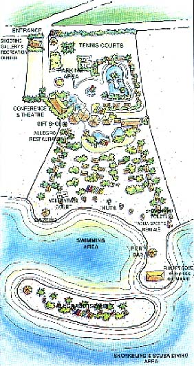 Maribago Bluewater Beach Resort Location Map